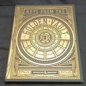 D&D Keys From the Golden Vault Hard Cover Alternative Art Book